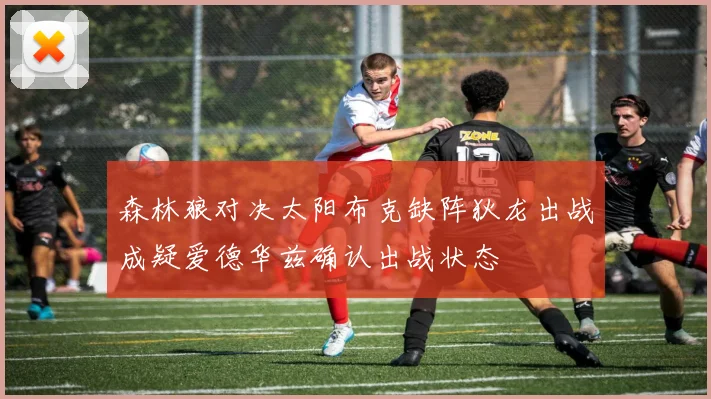 森林狼对决太阳布克缺阵狄龙出战成疑爱德华兹确认出战状态